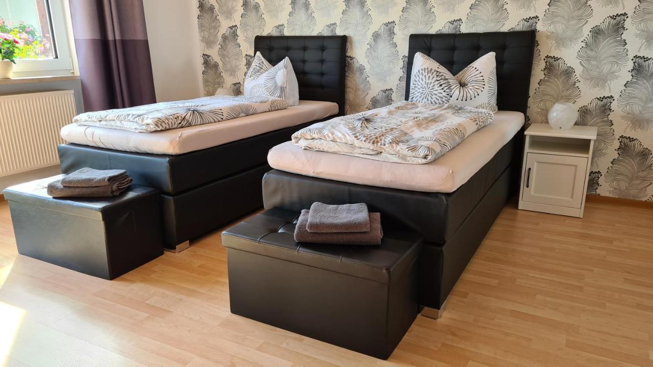 Moderne Ferienwohnung Mit Eigenem Garten Und Traumhaften Blick Wilhelmsthal Extérieur photo